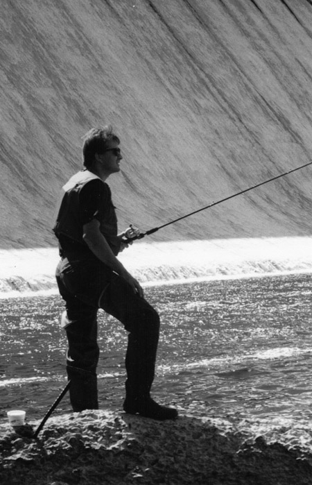 Bob's Icebox Repair - Bozeman, Montana - Bob Fishing